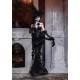 Blood Supply Mourning Day Corset Top with Detachable Ruffled Drapes(Full Payment Without Shipping)